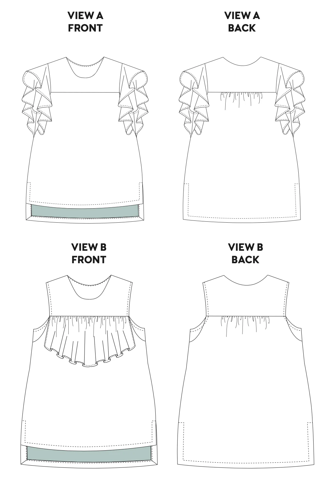 Chalk and Notch Farrah Blouse and Dress - Image 13