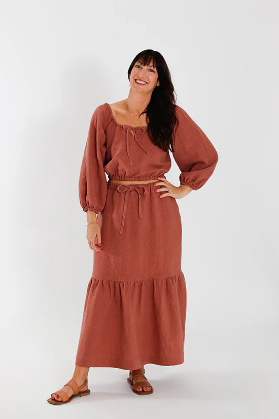 Chalk and Notch Ivie Dress, Top and Skirt - Image 2