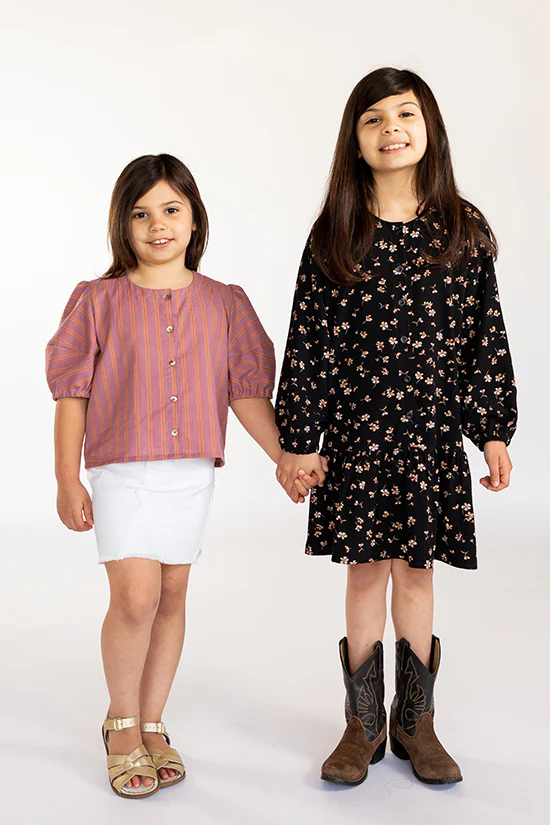 Chalk and Notch Mini Wren Blouse and Dress - Image 9