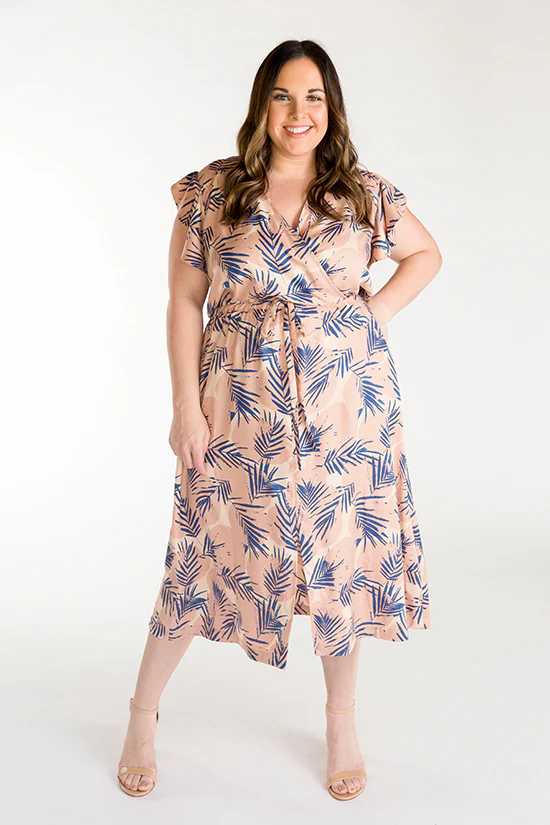 Chalk and Notch Orchid Midi Dress - Image 6