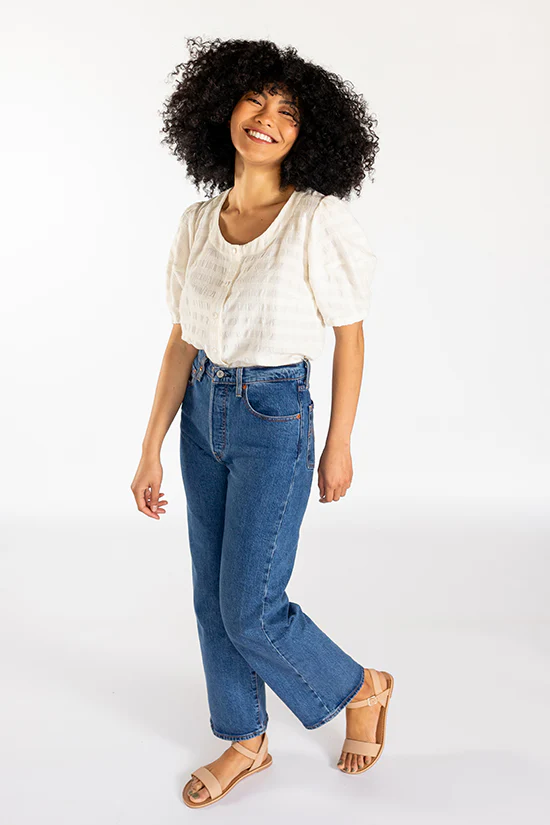 Chalk and Notch Wren Blouse and Dress - Image 2