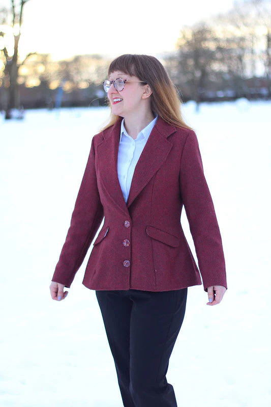 Charlotte Emma Patterns Barberry Jacket - Printed copy shop SIZES 4-22 / B CUP (+£7.00)