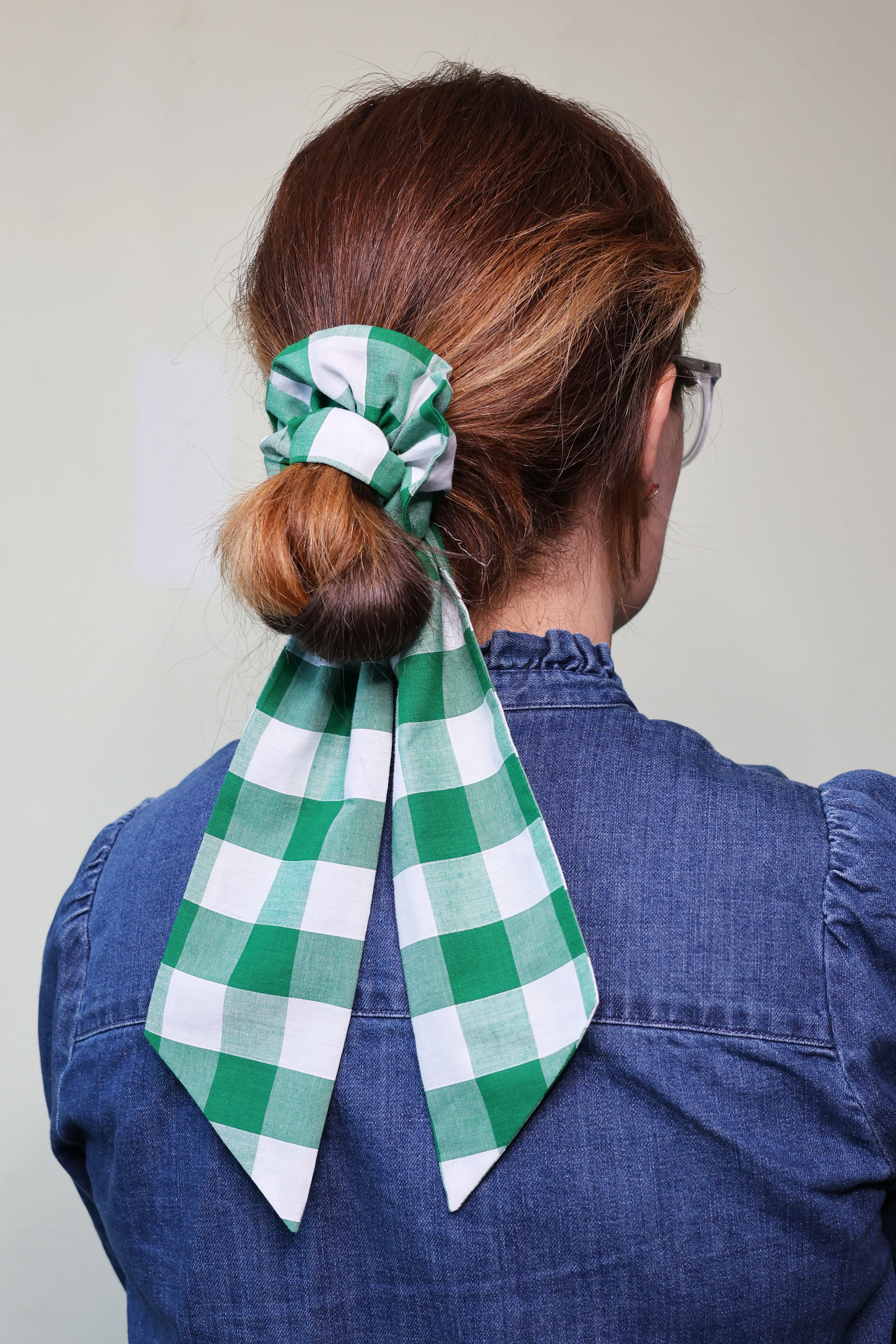 Charlotte Emma Patterns Bow Scrunchie - Image 2