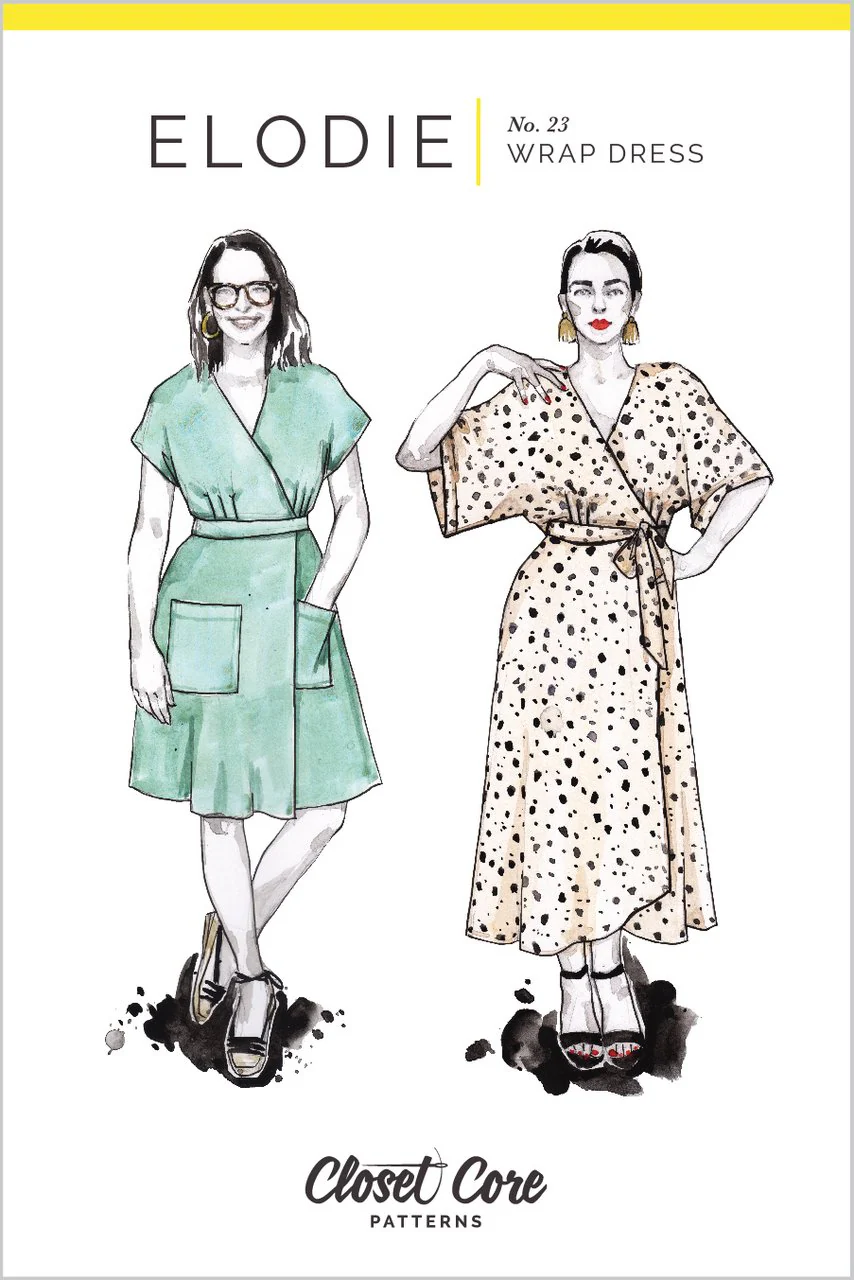 Closet Core Patterns Elodie Wrap Dress - Image 16