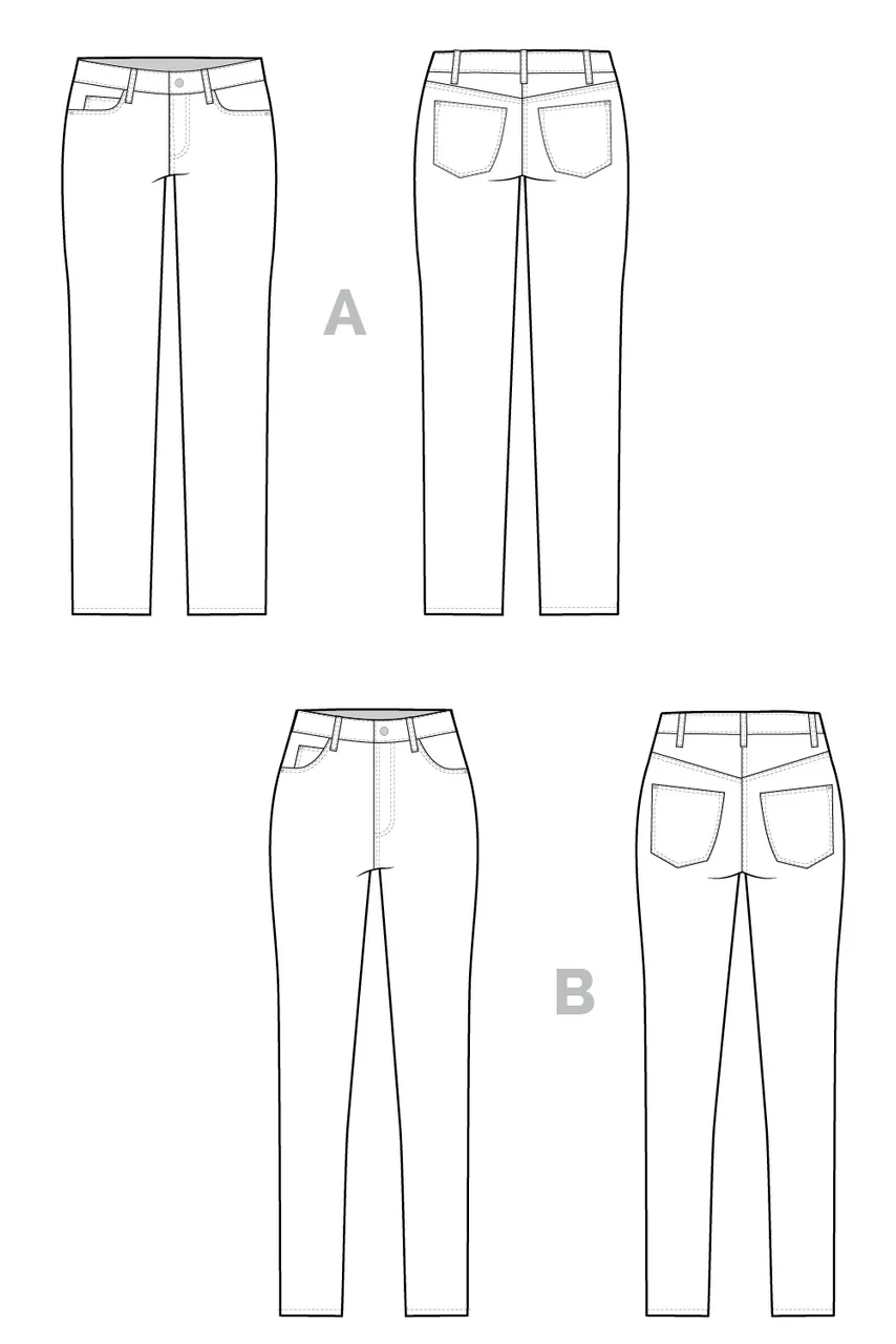 Closet Core Patterns Ginger Jeans - Image 12