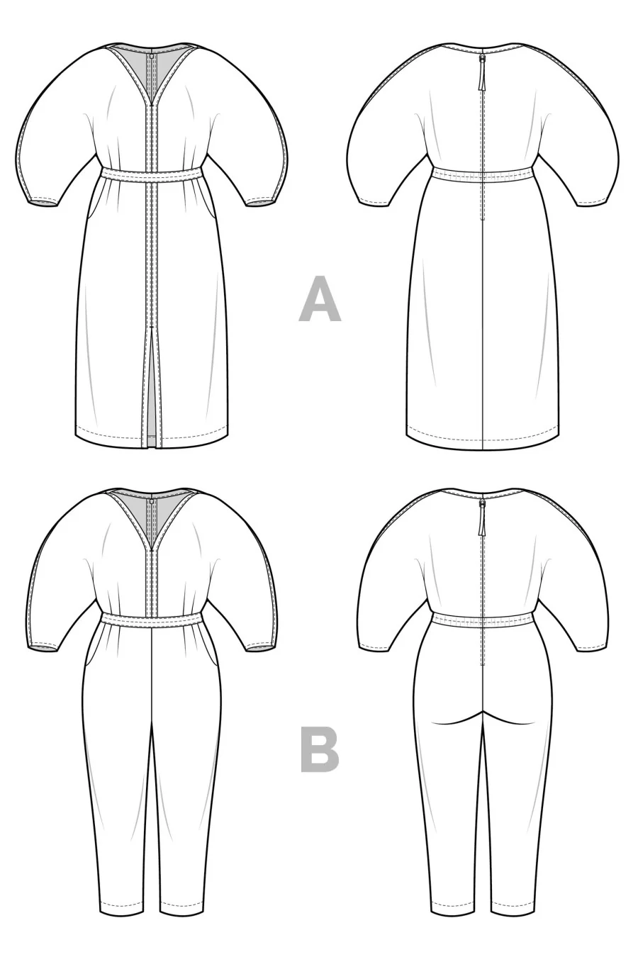 Closet Core Patterns Jo Dress and Jumpsuit - Image 17
