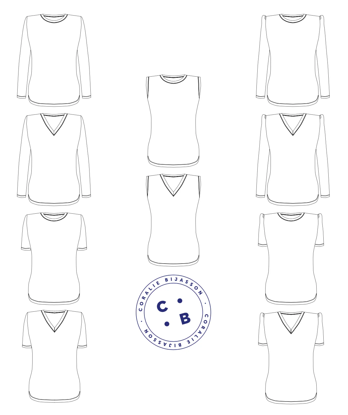 Coralie Bijasson Essentiel T-shirt - Image 18
