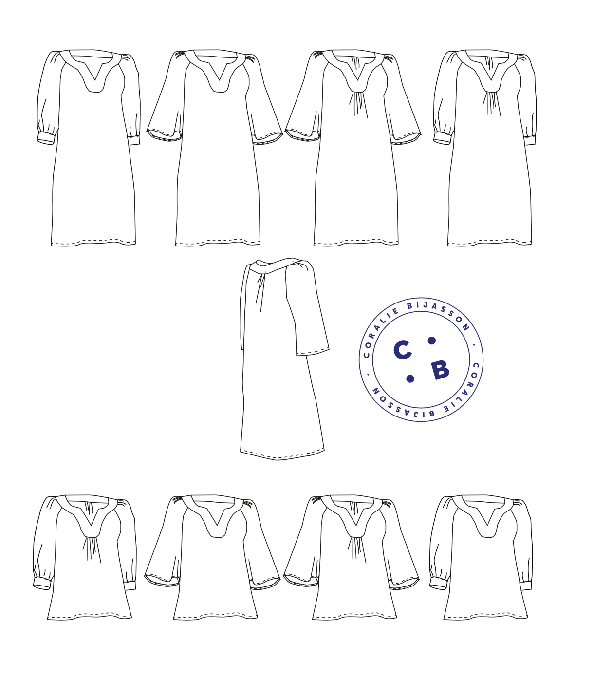 Coralie Bijasson Evora Dress and Top - Image 16