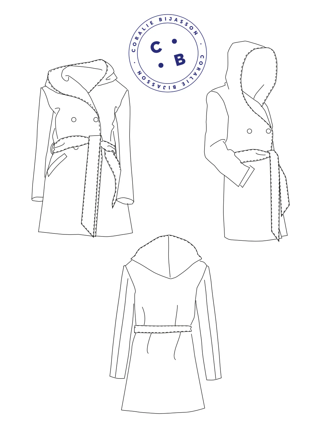 Coralie Bijasson Namasté Coat - Image 18