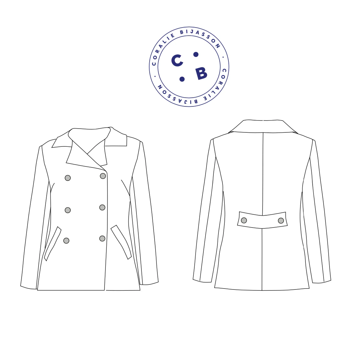 Coralie Bijasson Nour Coat - Image 14
