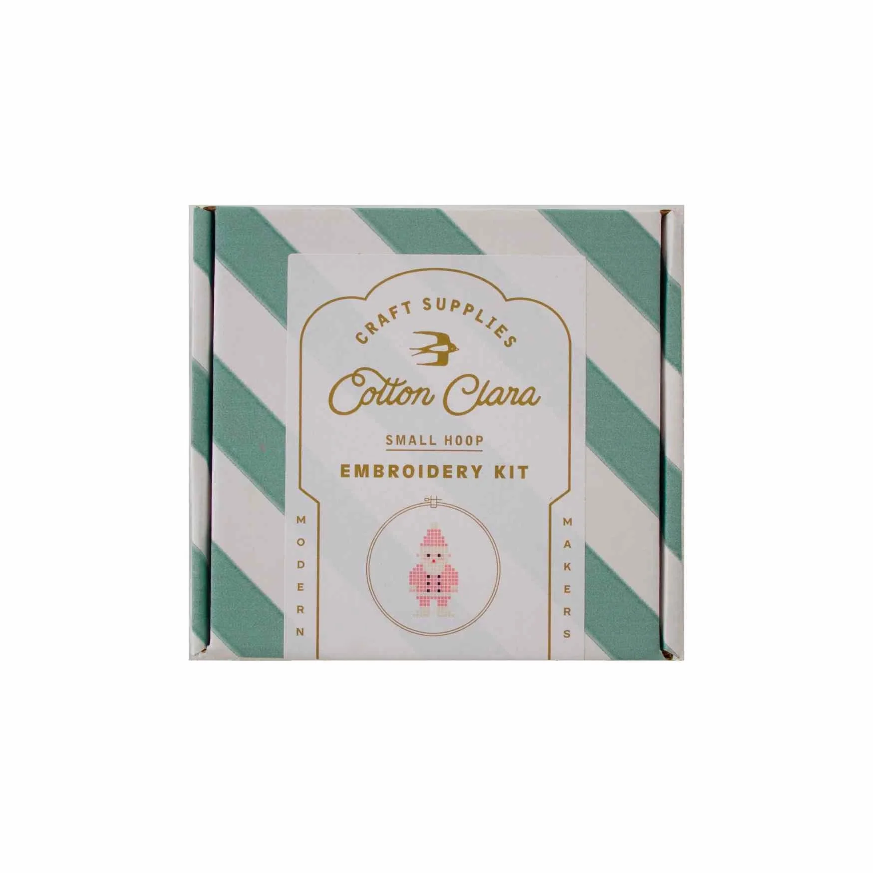 Cotton Clara Christmas Santa Cross Stitch Kit - Image 6