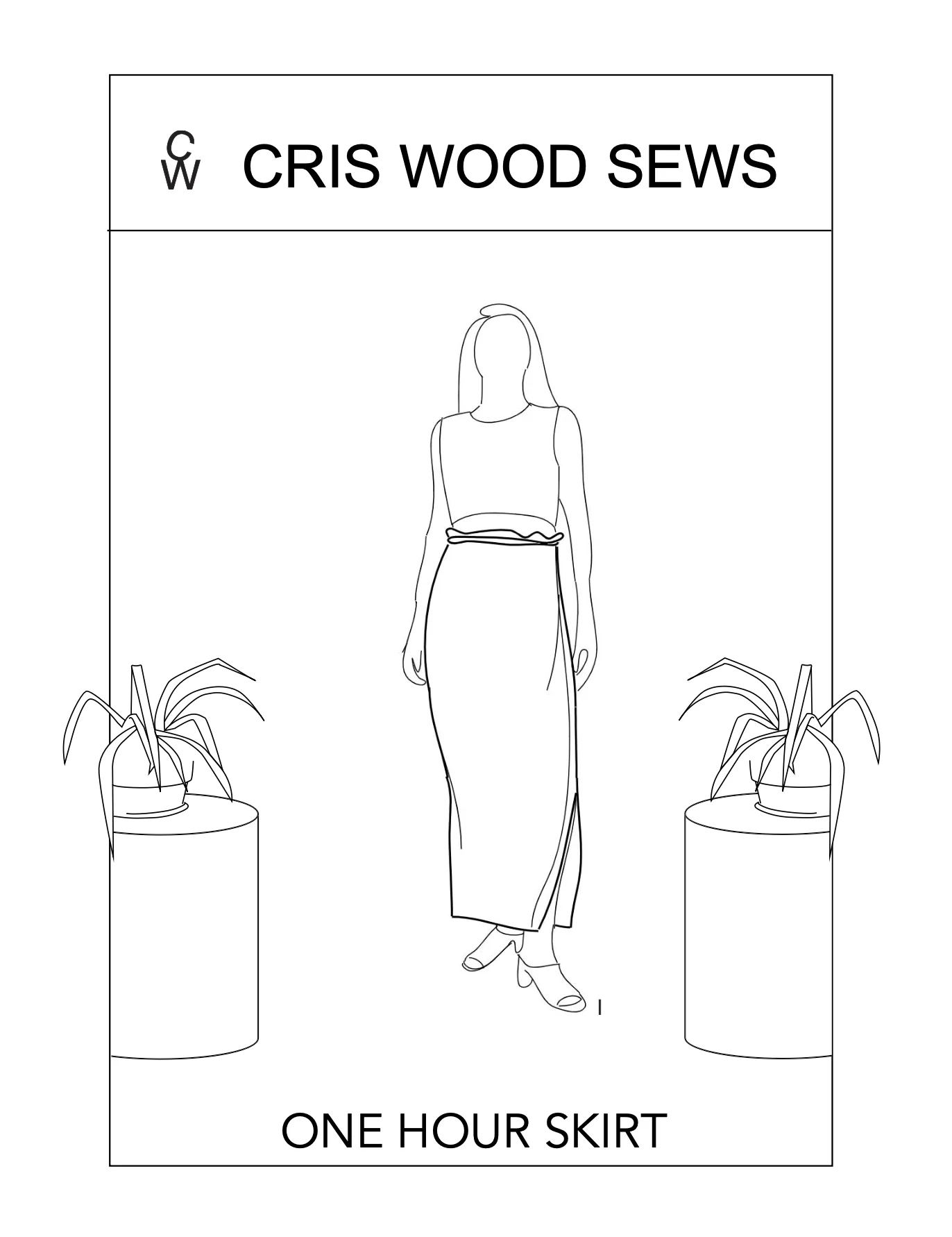 Cris Wood Sews One Hour Skirt PDF - Image 8