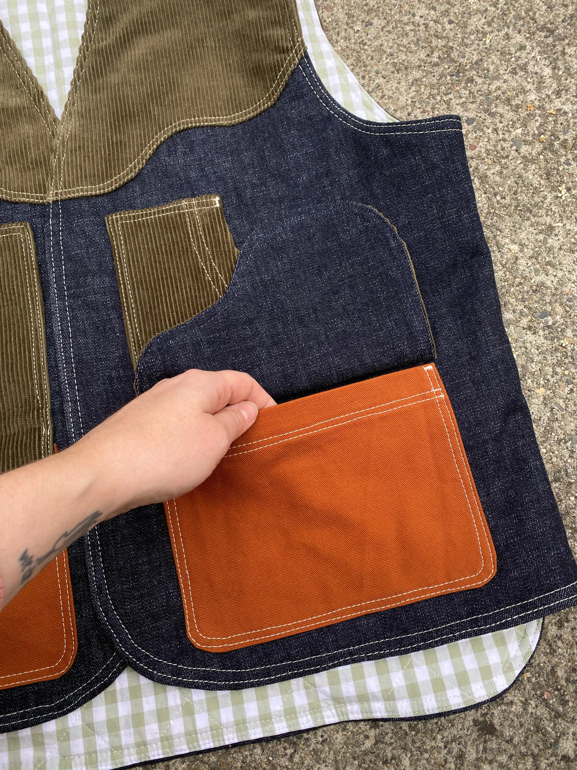 Daisy Chain Patterns Winona Vest - Image 9
