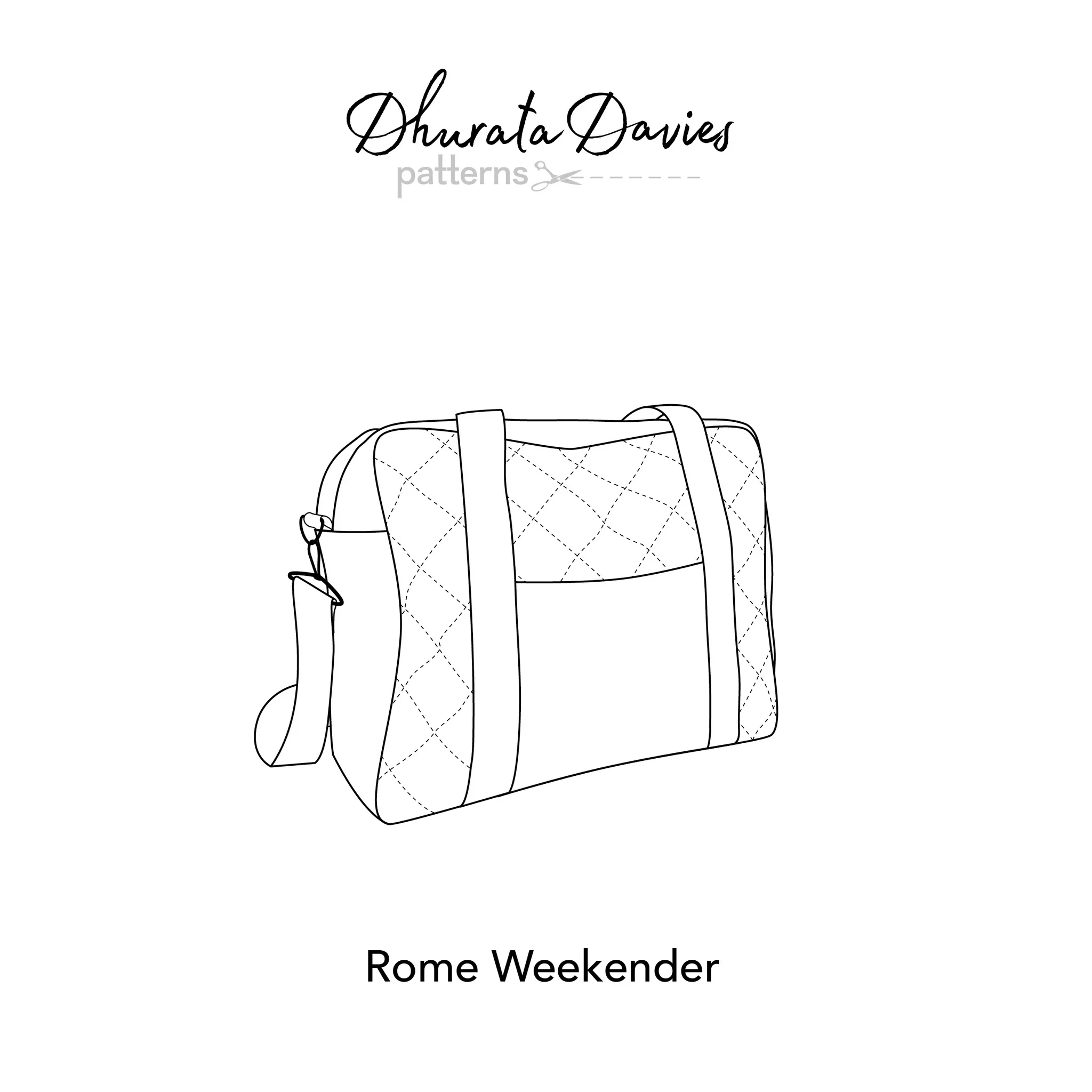 Dhurata Davies Rome Weekender Bag - Image 10