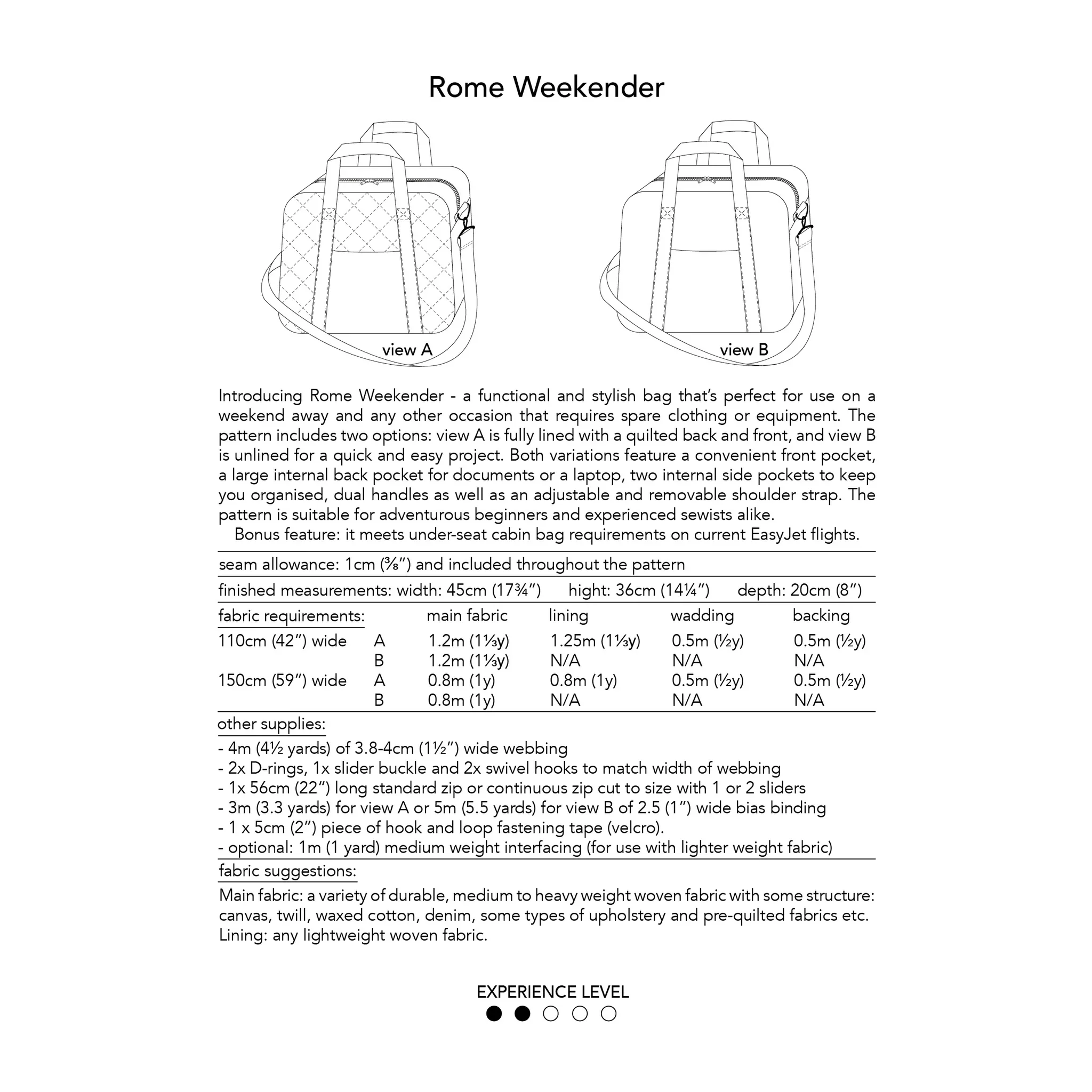 Dhurata Davies Rome Weekender Bag - Image 11