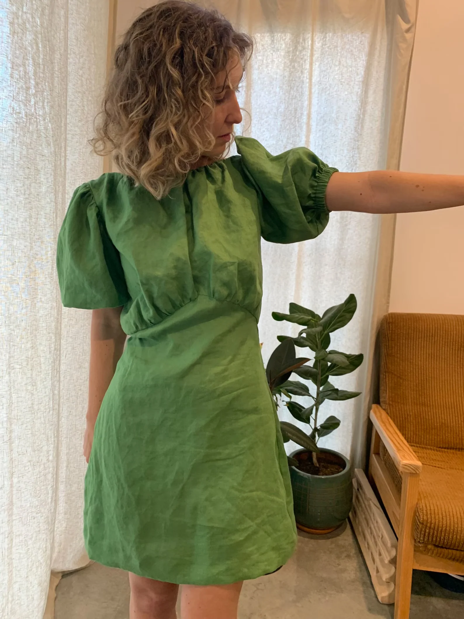 Elle Stitch Fleur Dress - Image 3