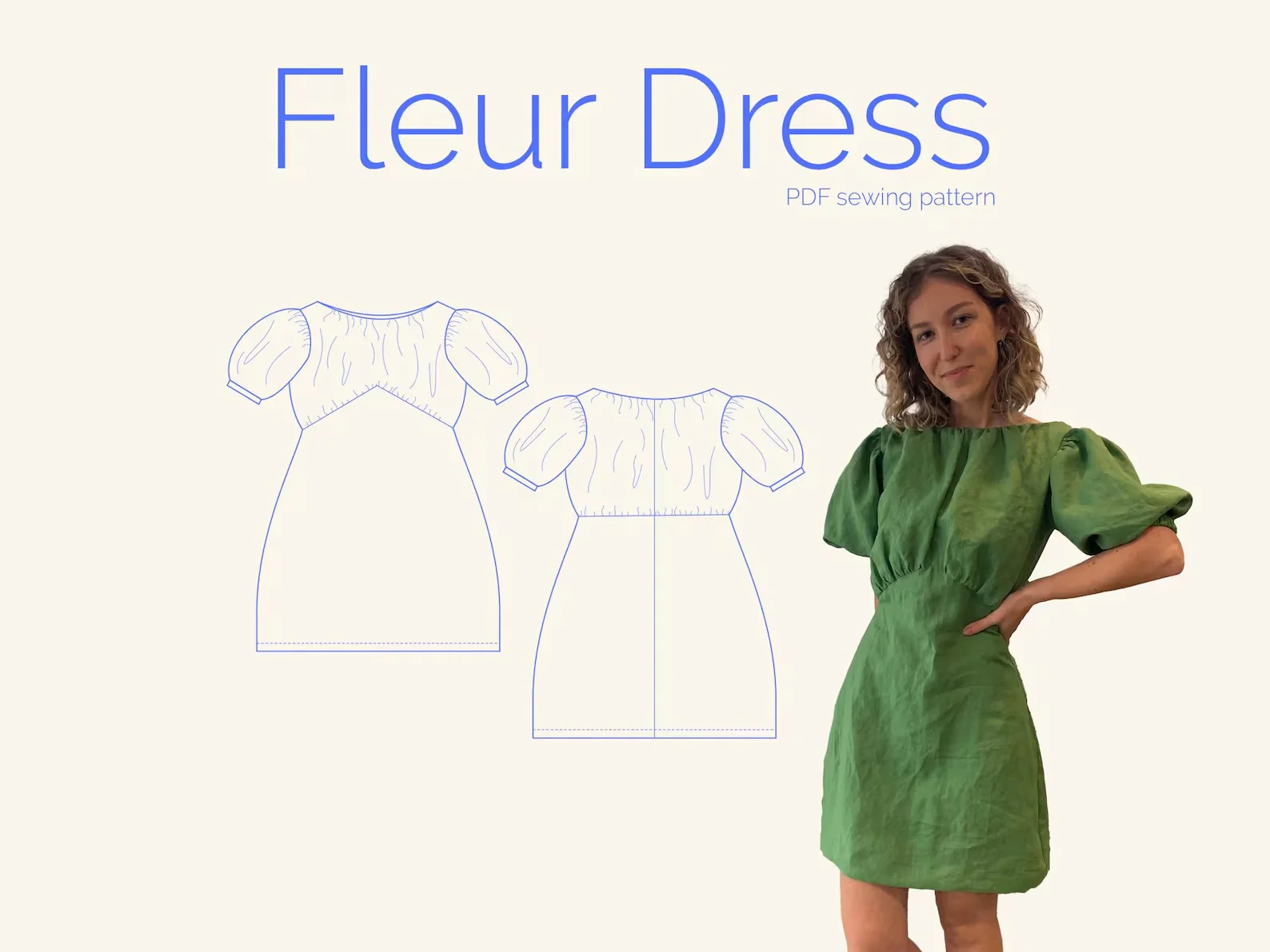 Elle Stitch Fleur Dress - Image 5