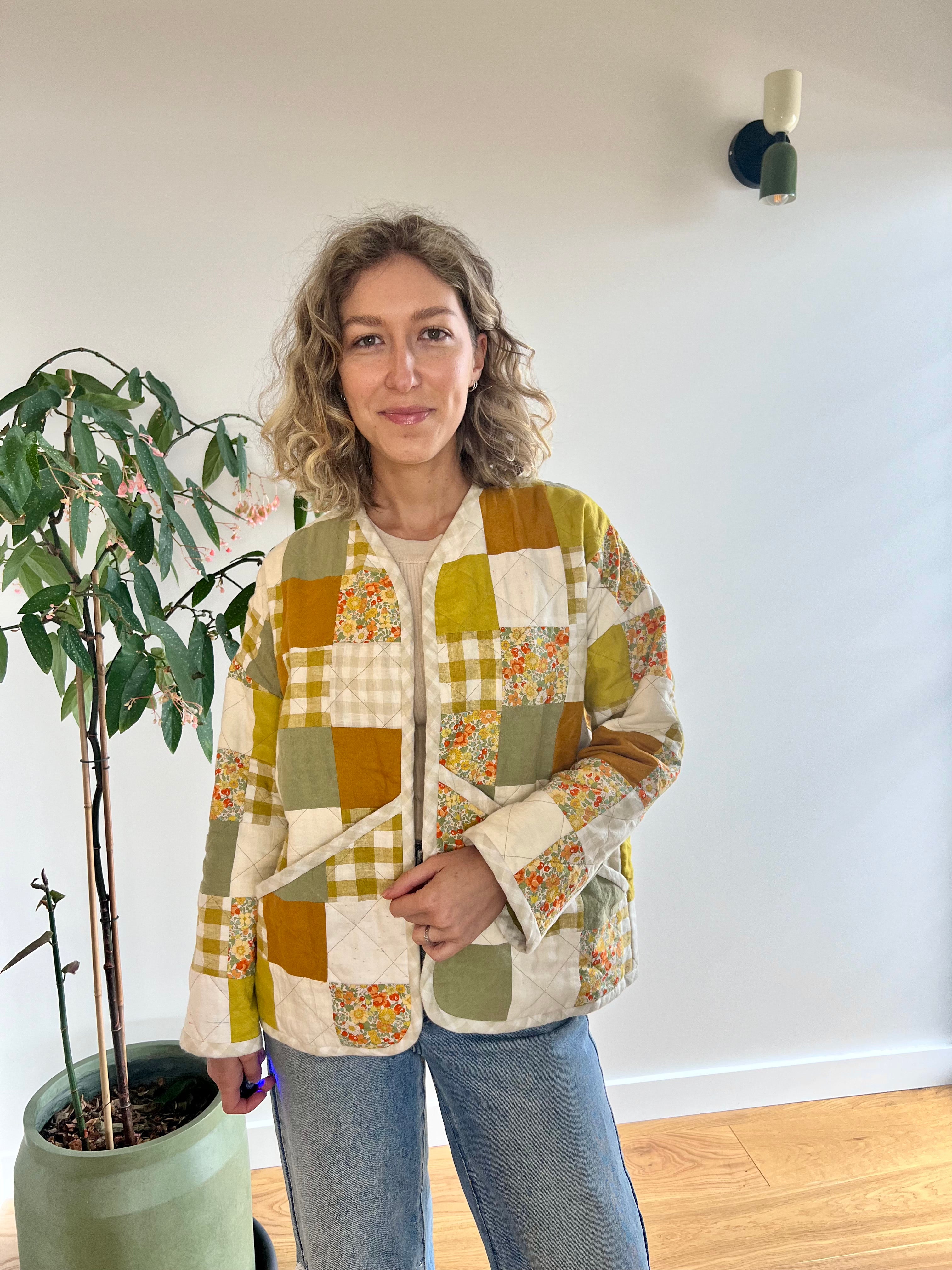 Elle Stitch Sage Jacket - Image 3
