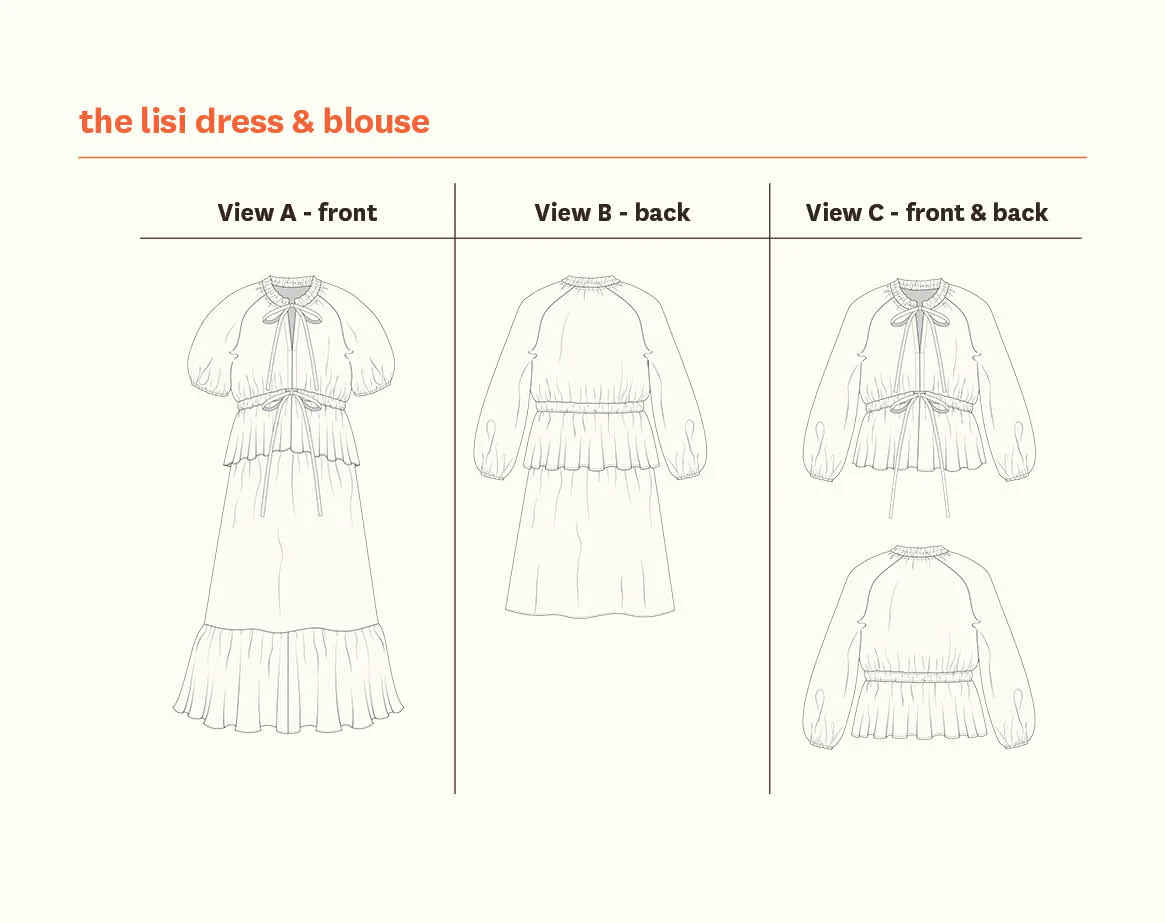 Fabric Godmother Lisi Dress and Blouse - Image 12