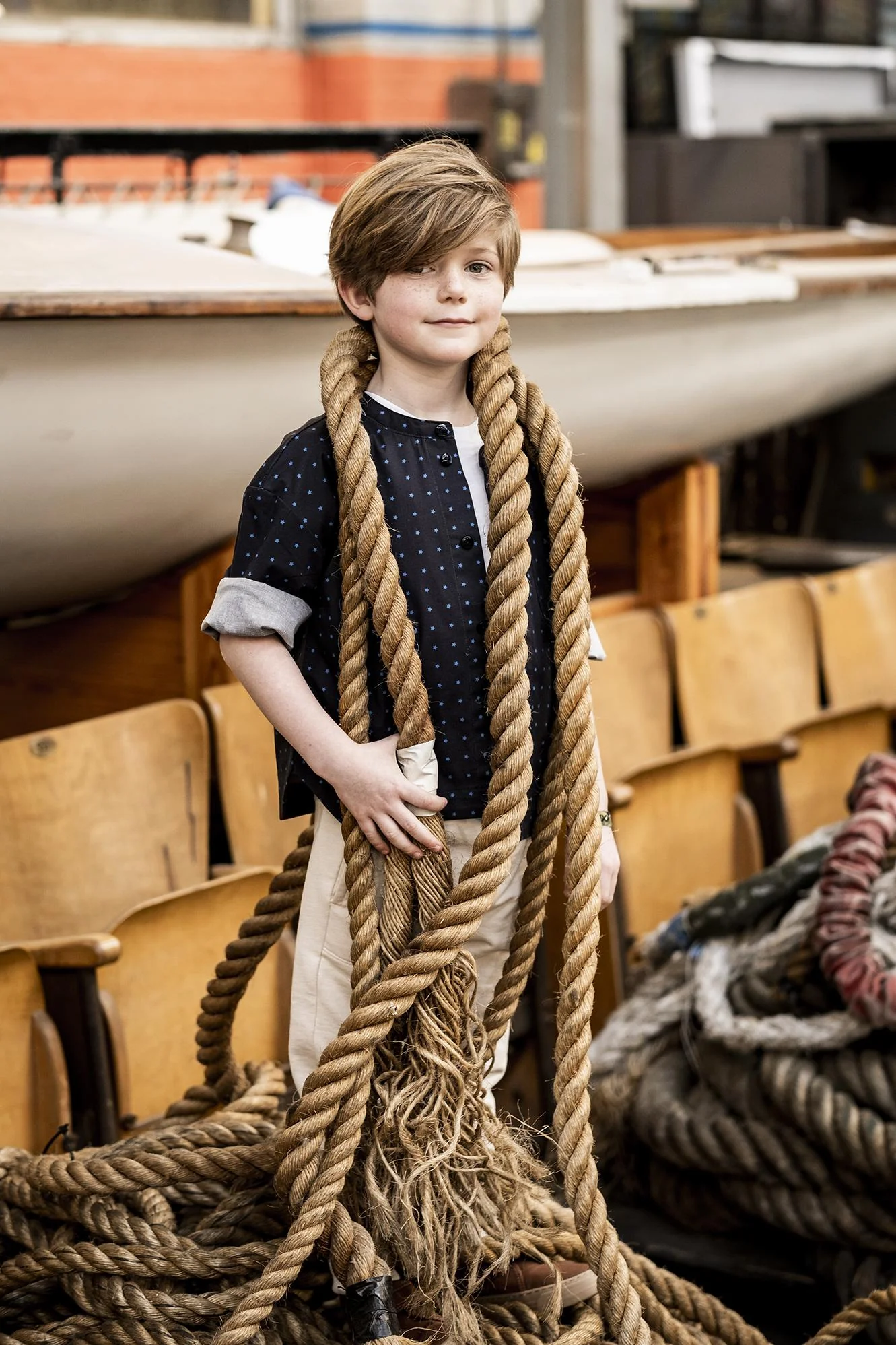Fibre Mood Child/Teen Rupert Shirt - Printed copy shop (+£5.00)