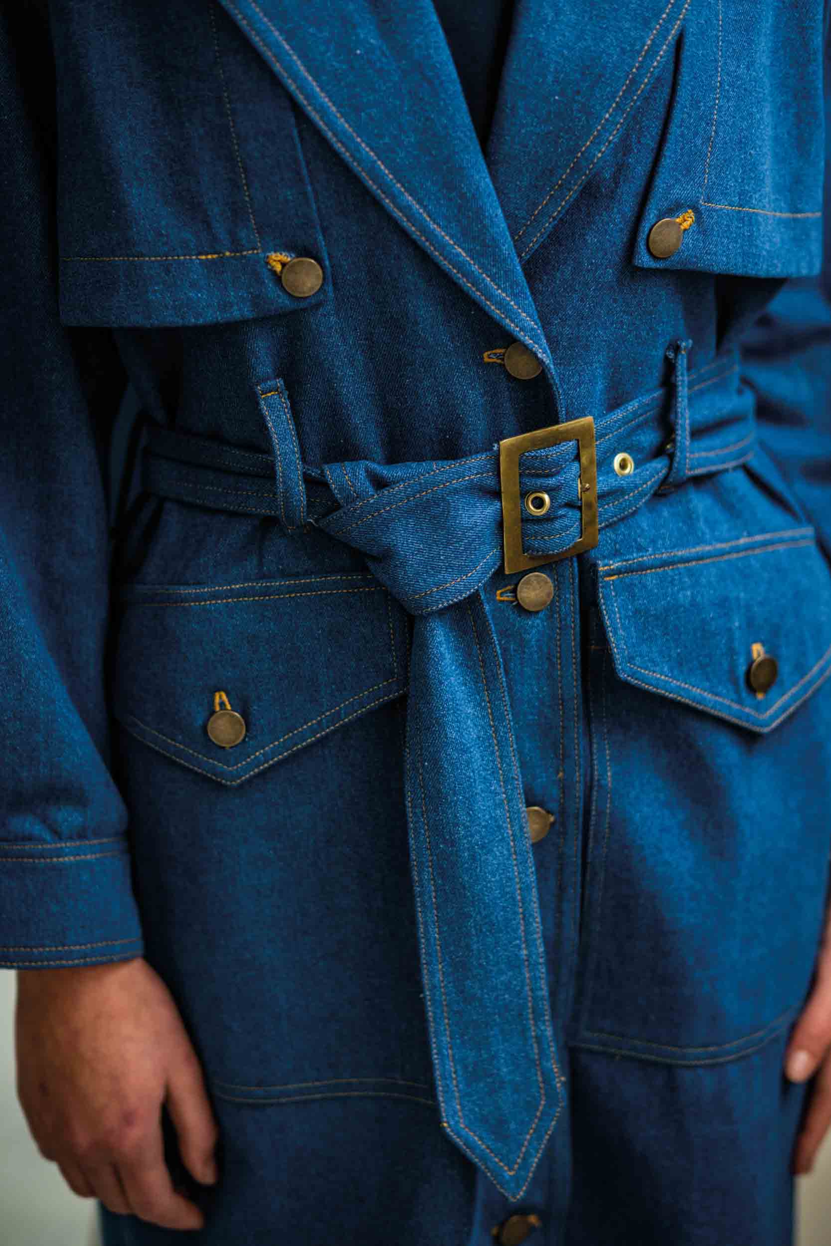 Fibre Mood Drea Trench Coat - Image 3