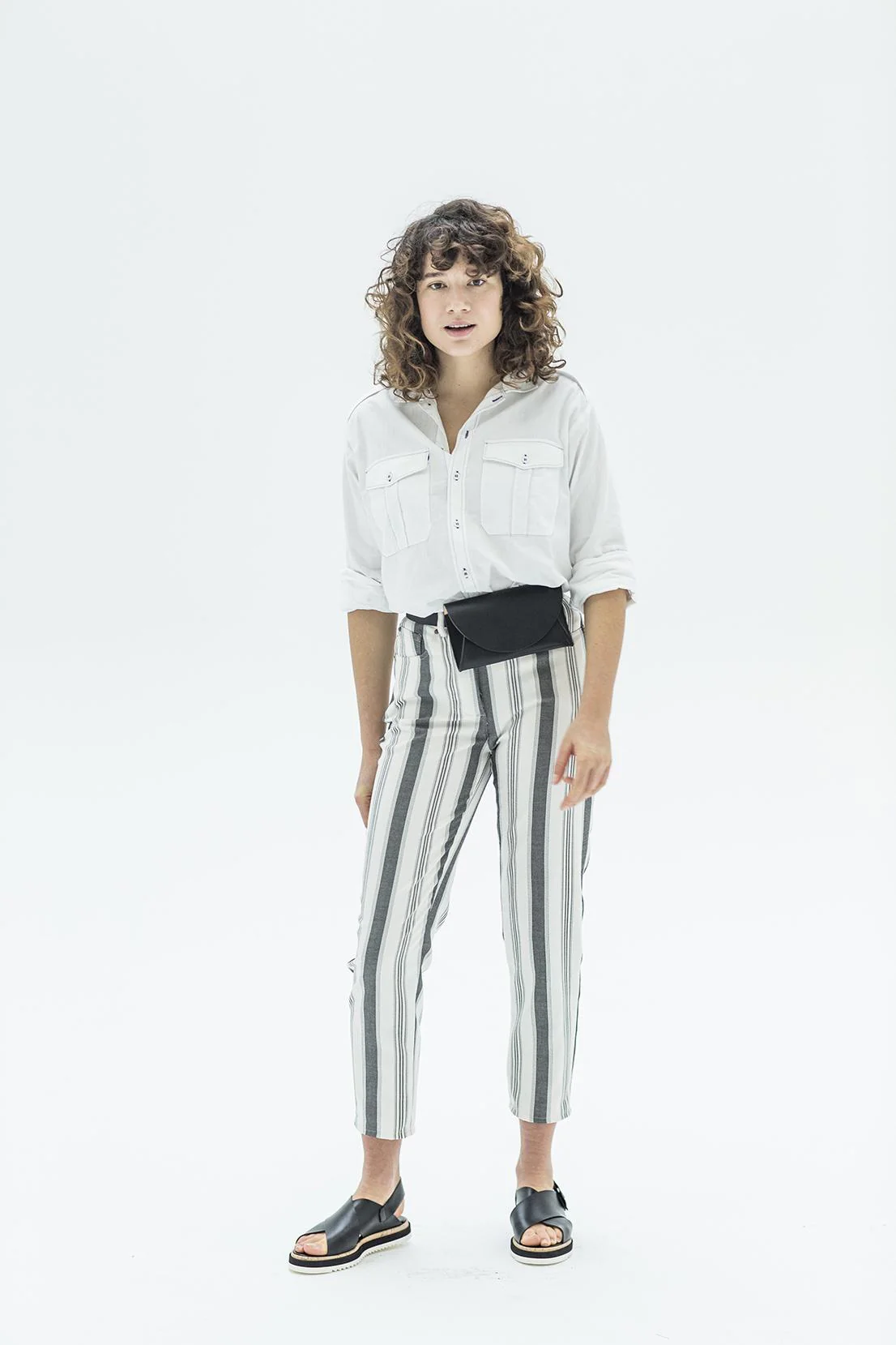 Fibre Mood Ebony Trousers - Printed copy shop (+£7.00)