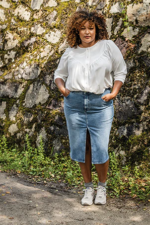 Fibre Mood Ermine Blouse - Image 5