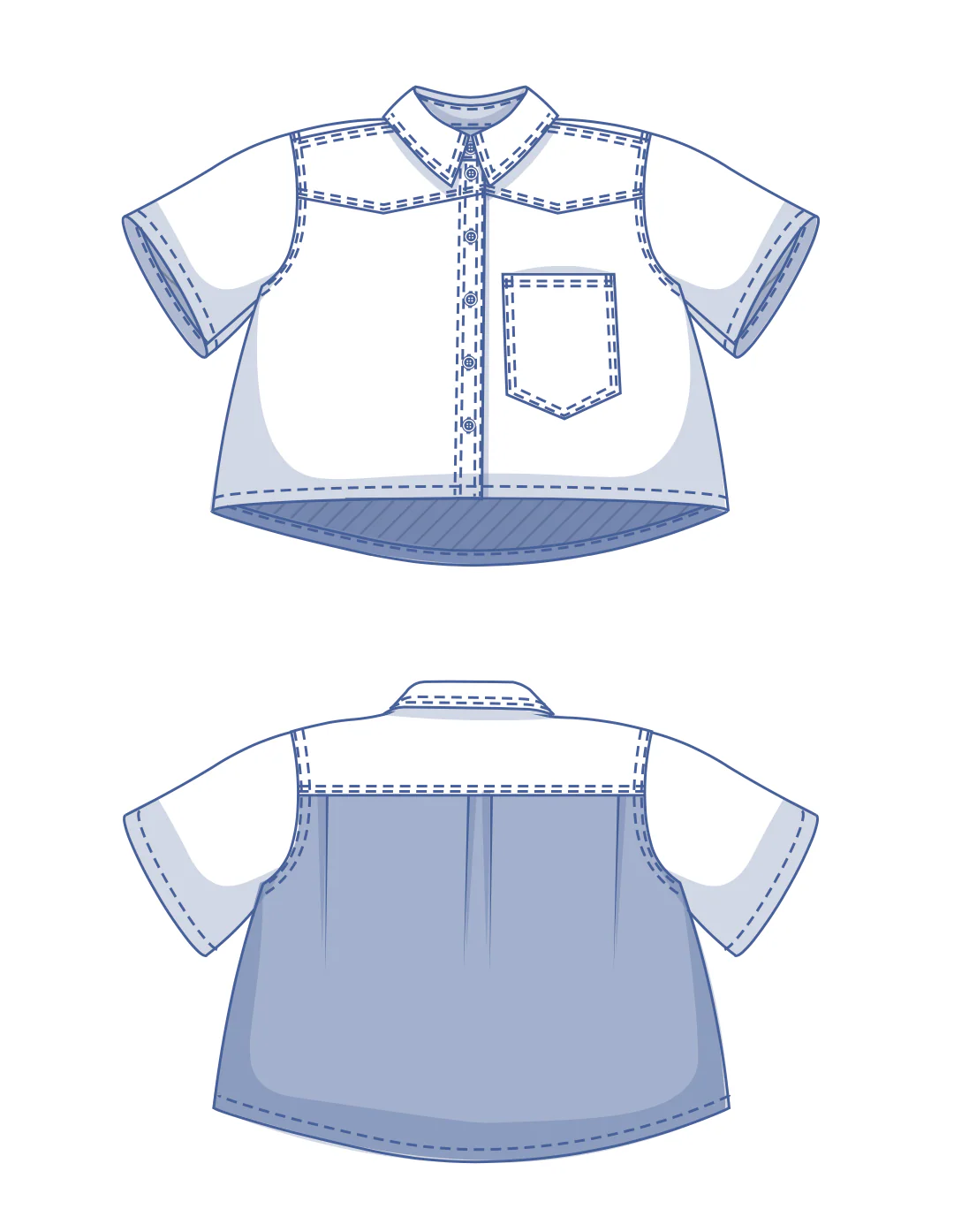 Fibre Mood Melody, Mimi and Melanie Shirts - Image 20