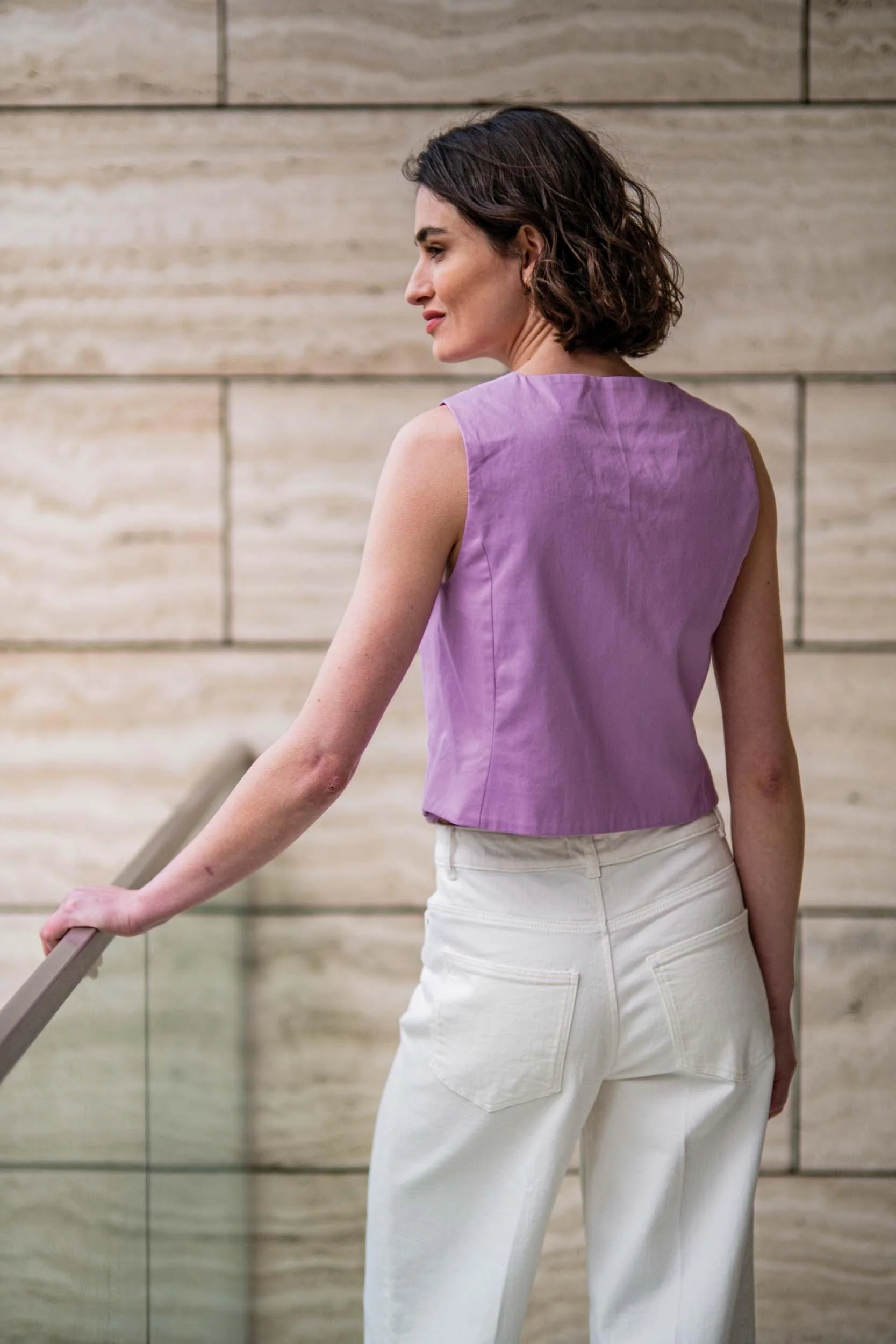 Fibre Mood Vivienne Waistcoat - Image 2