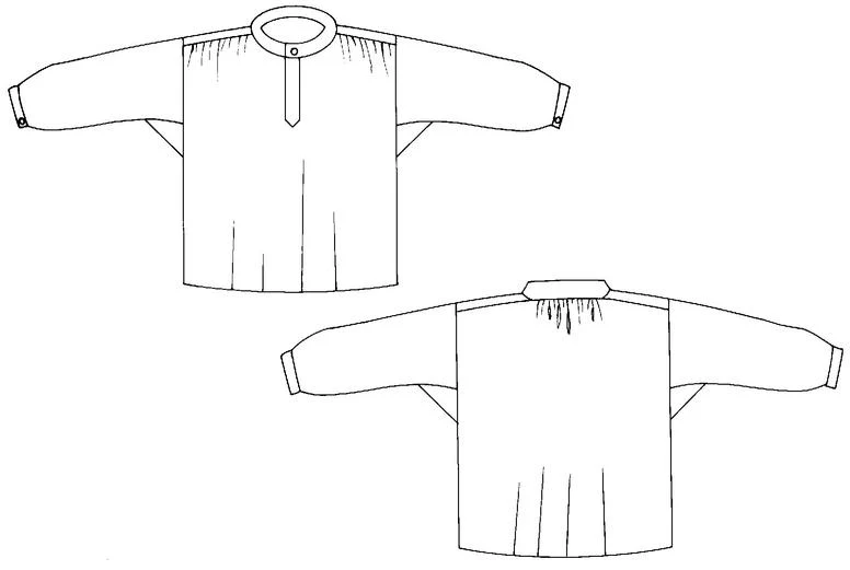 Folkwear 102 Unisex French Cheesemaker Smock - Image 6
