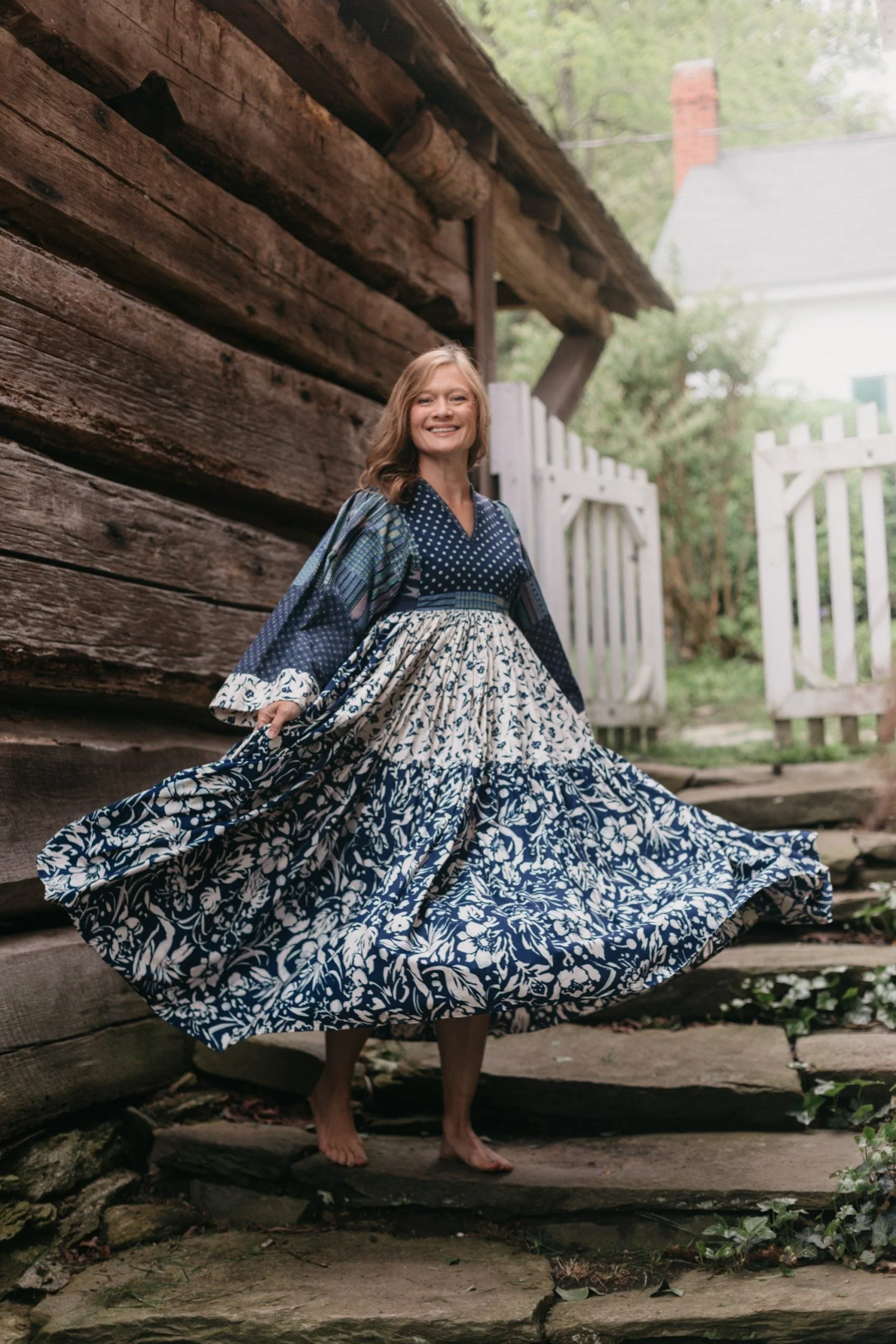 Folkwear 107 Afghan Dress - Printed copy shop (+£7.00)