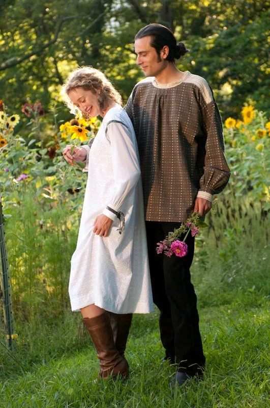 Folkwear 148 Unisex Black Forest Smock - Image 2
