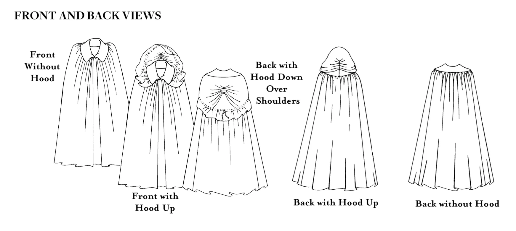 Folkwear 208 Children's Kinsale Cloak - Image 4