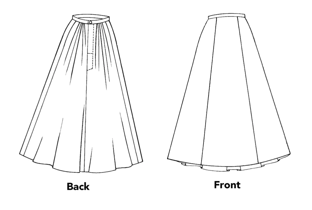 Folkwear 209 Walking Skirt - Image 6