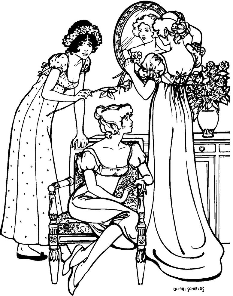 Folkwear 215 Empire Dress - Image 9
