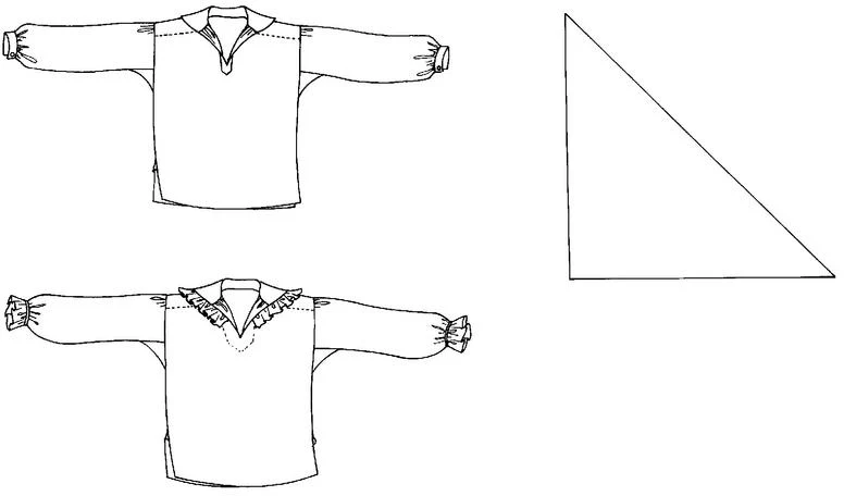 Folkwear 217 Unisex Poet's Shirt - Image 6