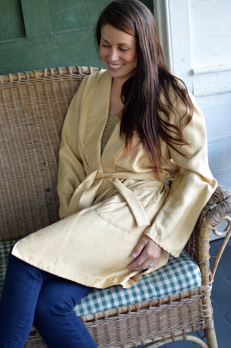 Folkwear 238 Unisex Le Smoking Jacket - Image 2