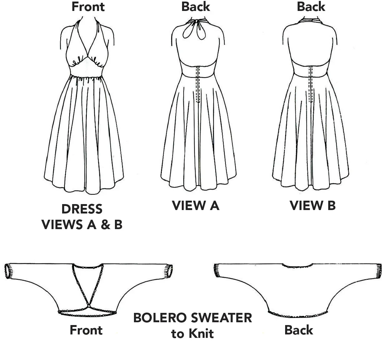 Folkwear 239 Blonde Bombshell Dress - Image 8