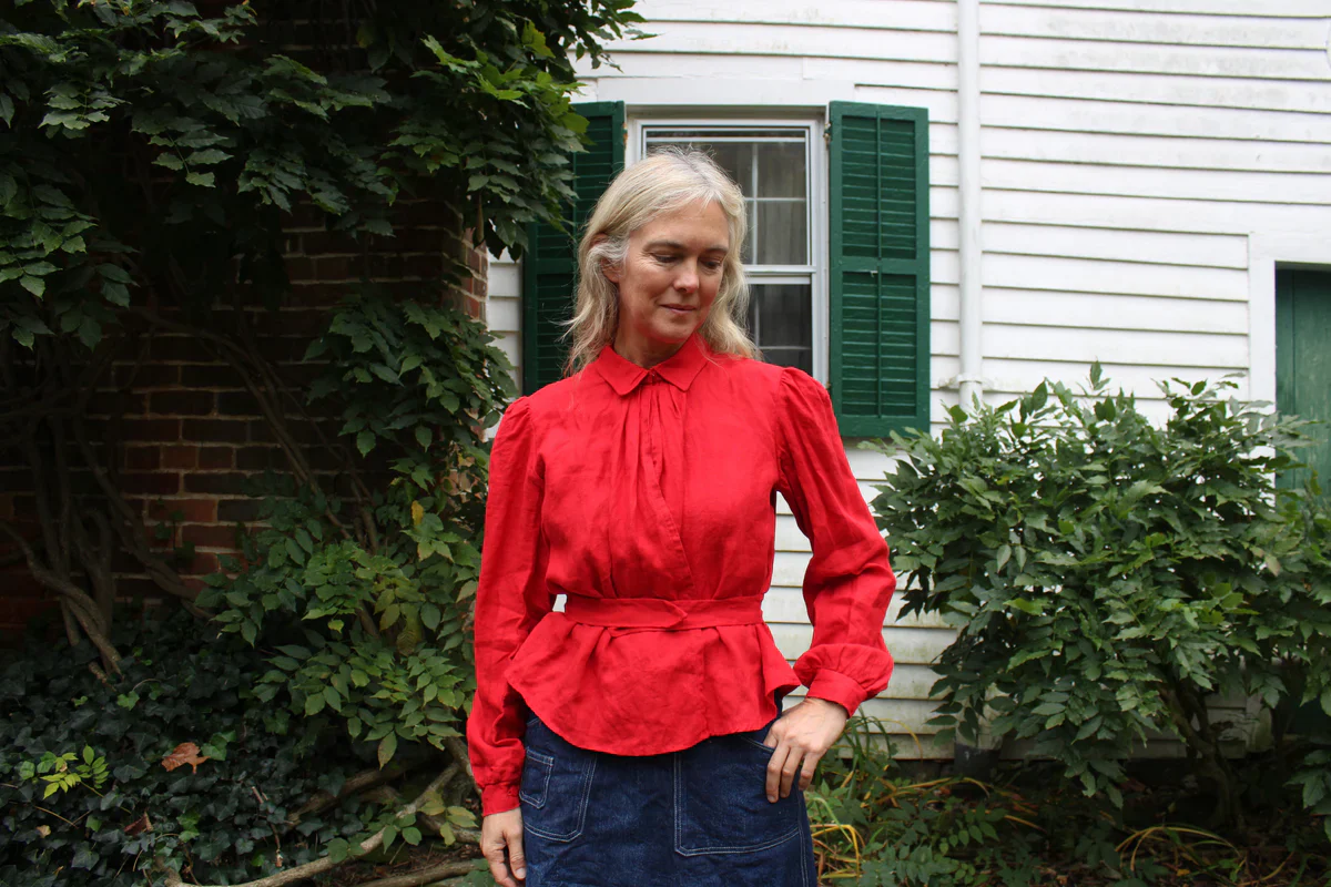 Folkwear 246 Calico Day Dress - Image 2