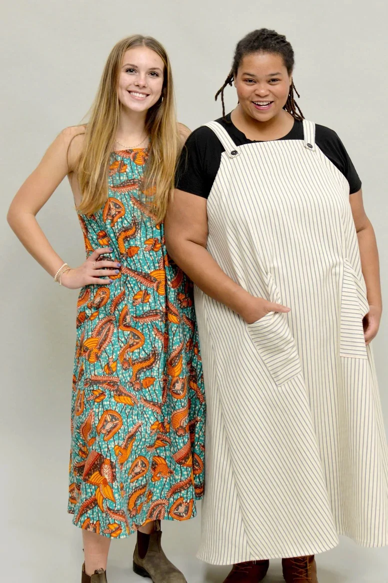 Folkwear Basics Pinafore Dress - Image 6