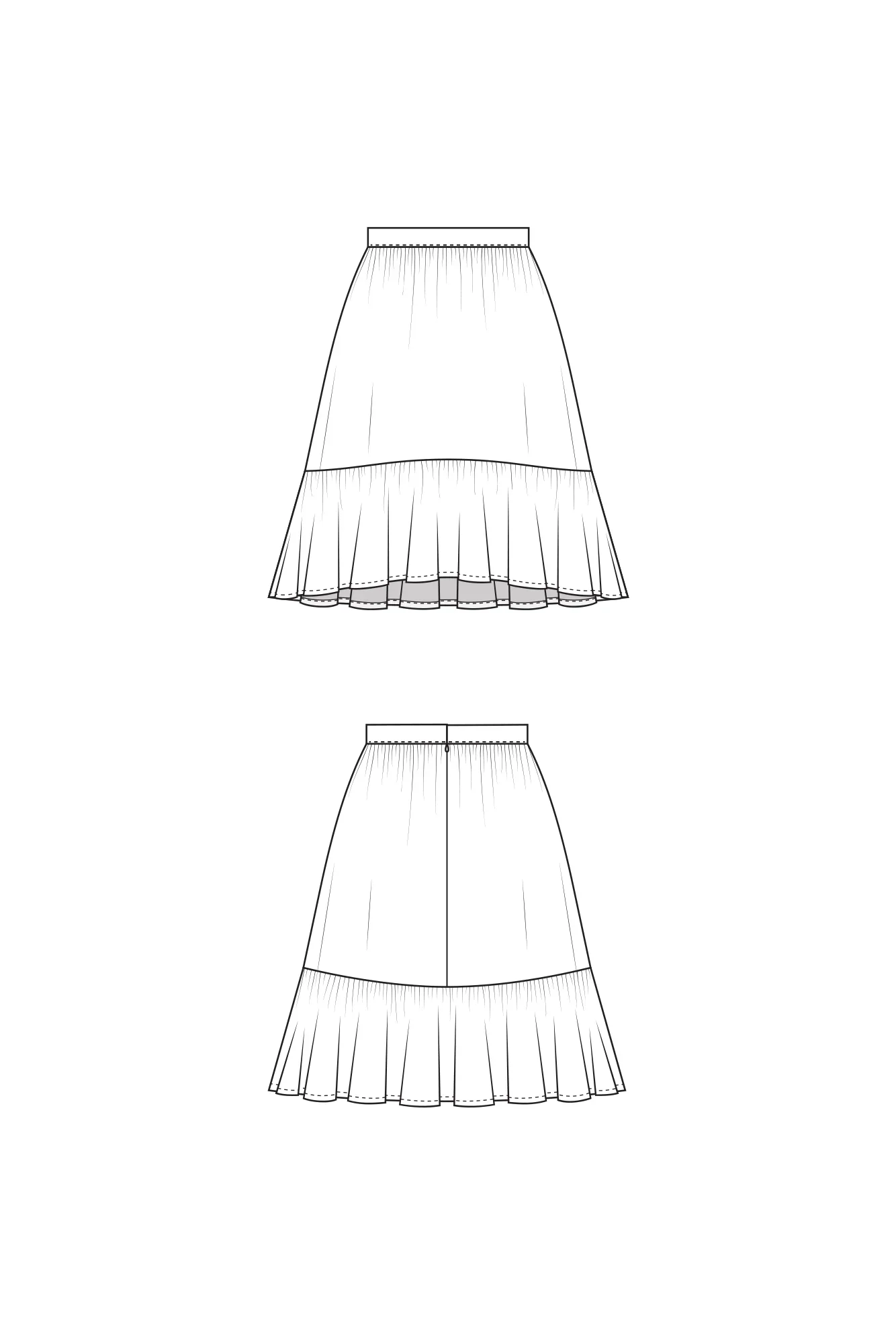 Forget-me-not Patterns Ella Skirt - Image 20