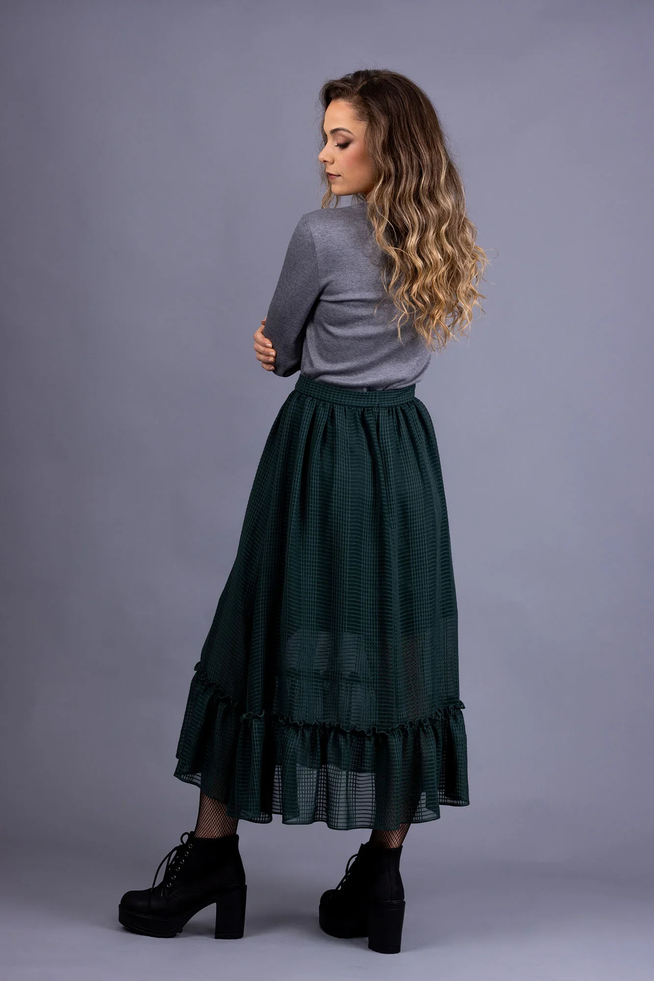 Forget-me-not Patterns Ella Skirt - Image 3