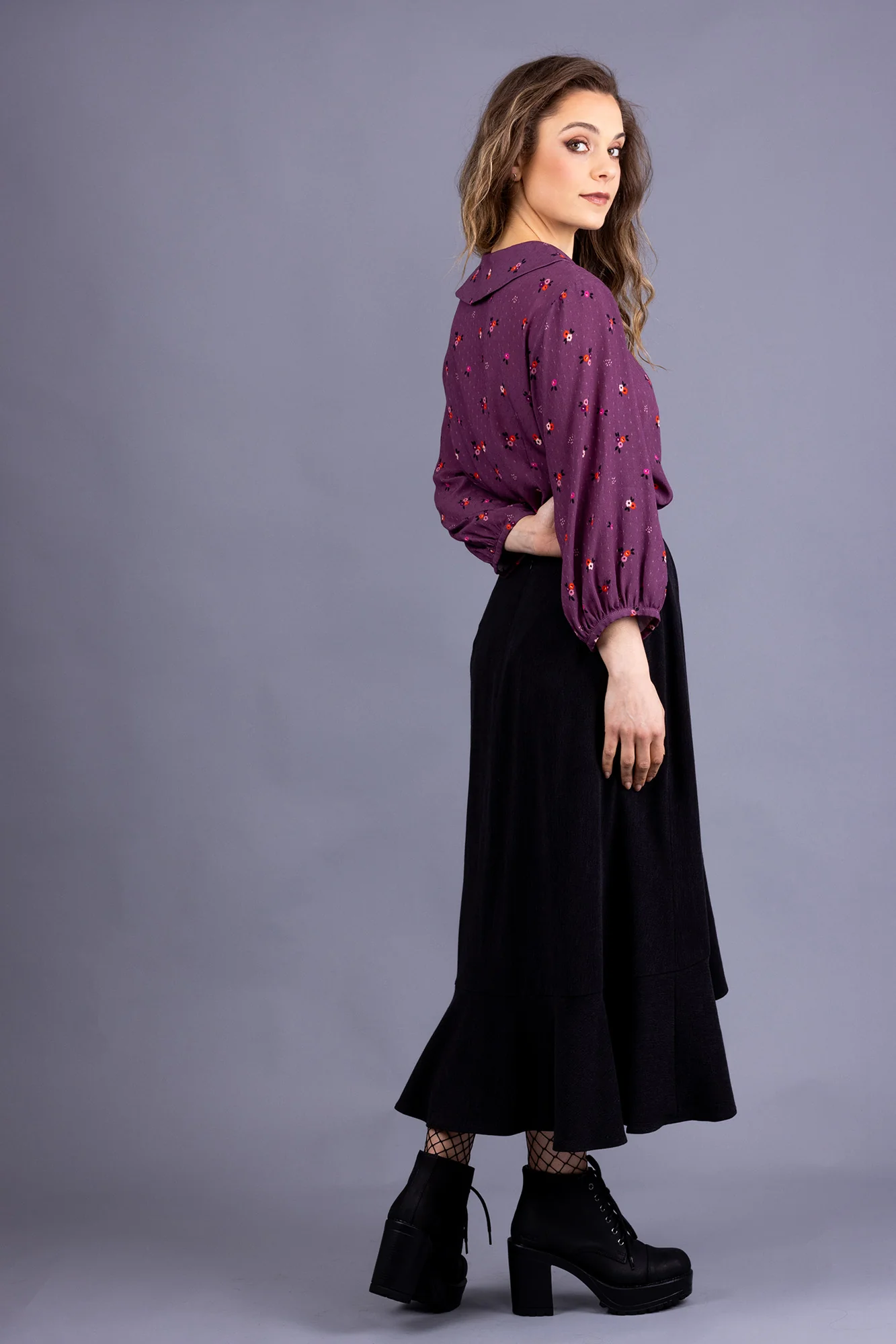 Forget-me-not Patterns Helmi Blouse - Image 4