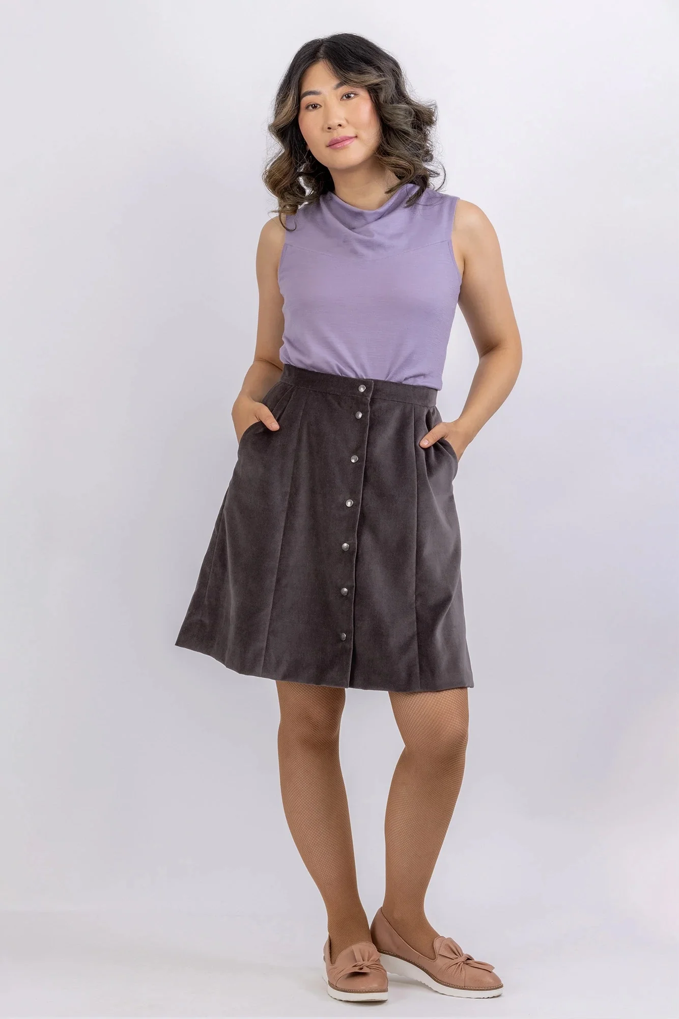Forget-me-not Patterns Natalie Skirt - Image 4