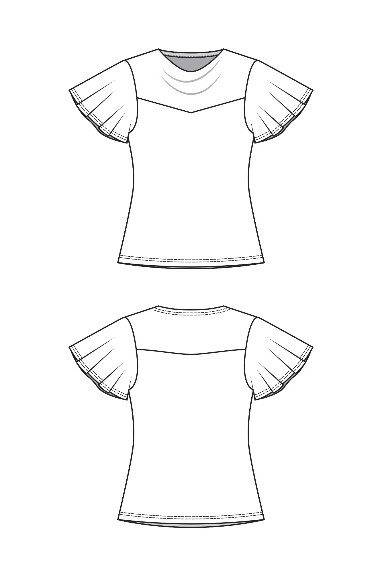 Forget-me-not Patterns Sylvie Top - Image 10