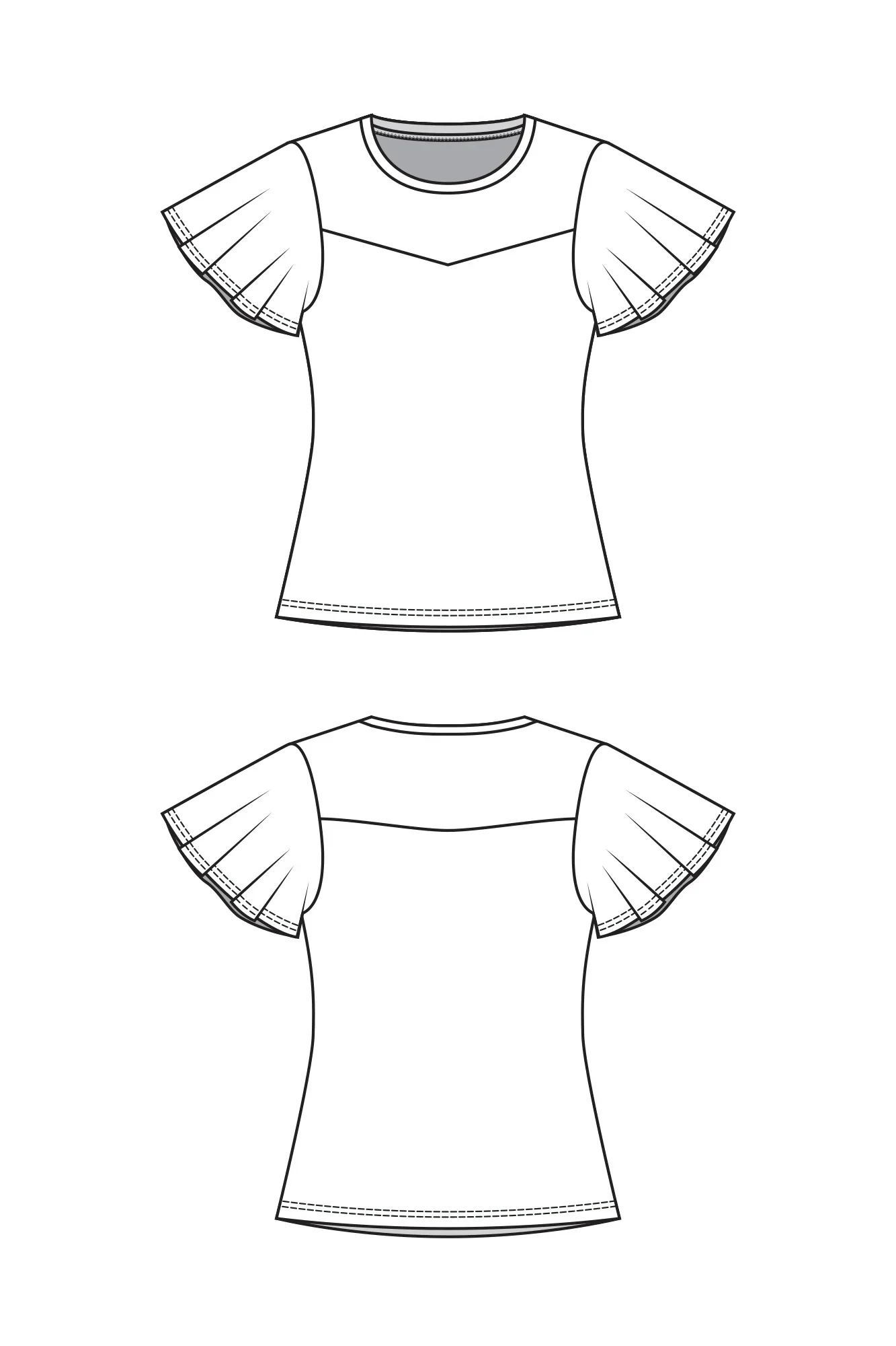Forget-me-not Patterns Sylvie Top - Image 11