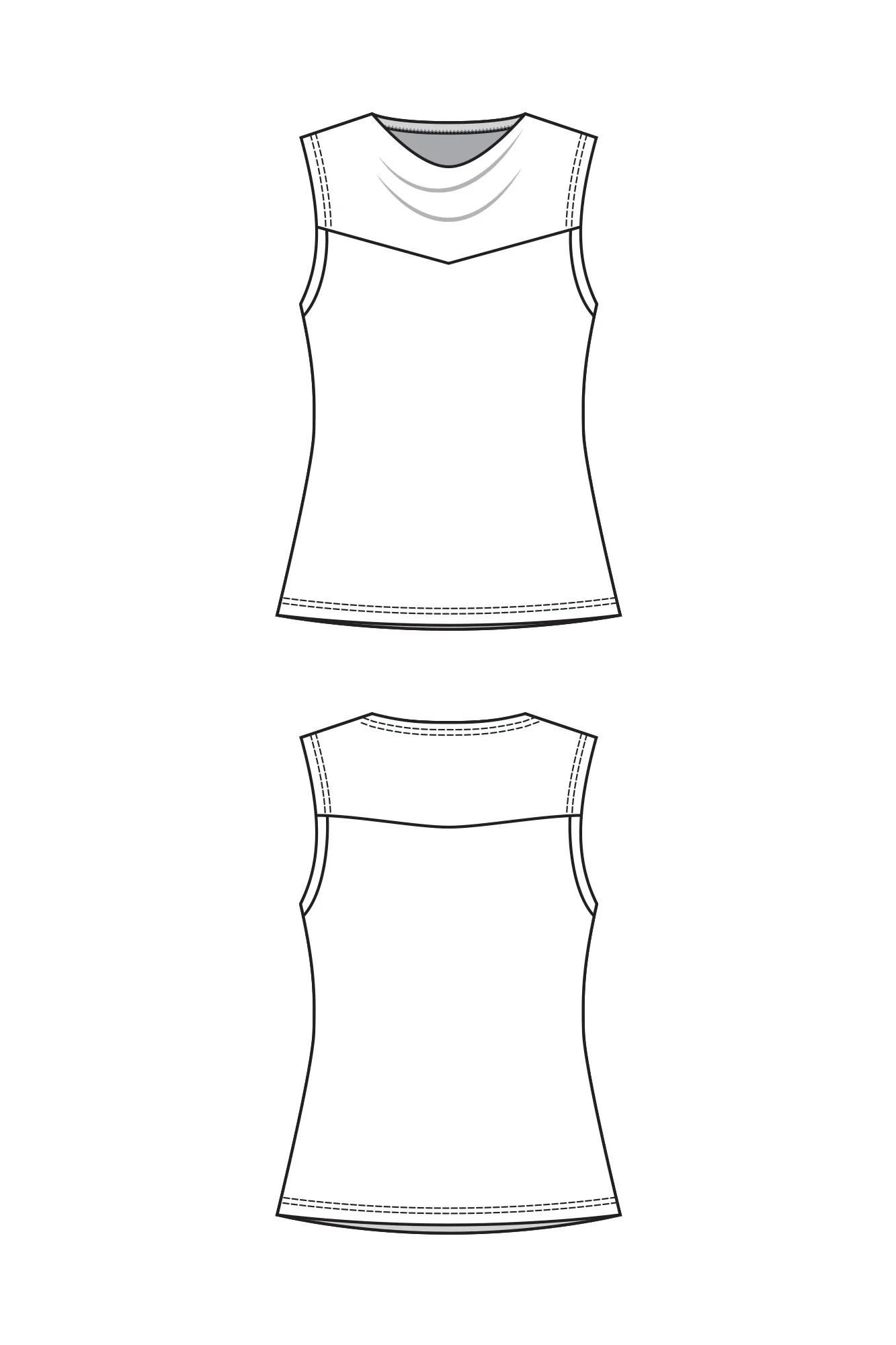 Forget-me-not Patterns Sylvie Top - Image 12