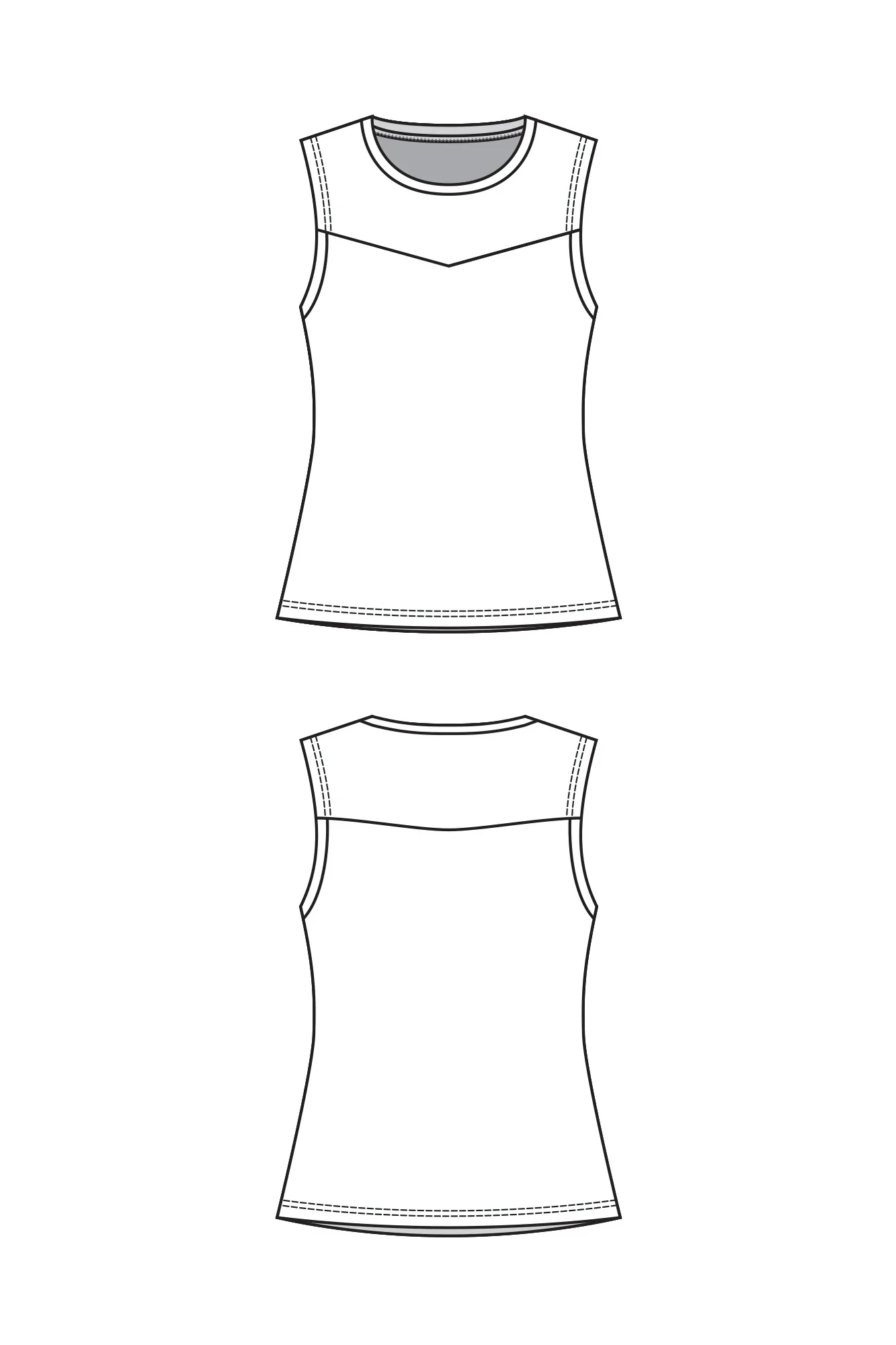 Forget-me-not Patterns Sylvie Top - Image 13