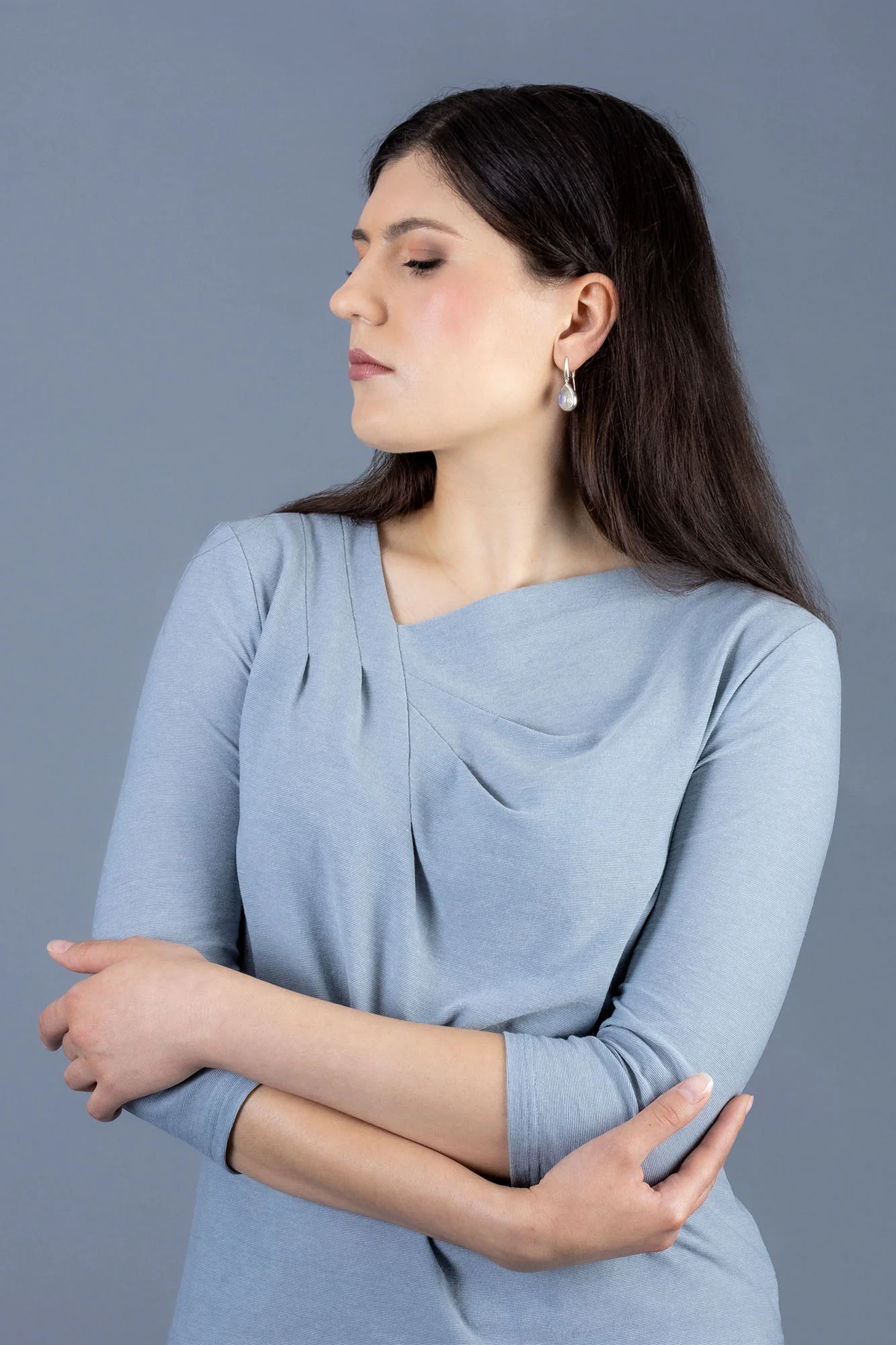 Forget-me-not Patterns Viola Top - Image 12