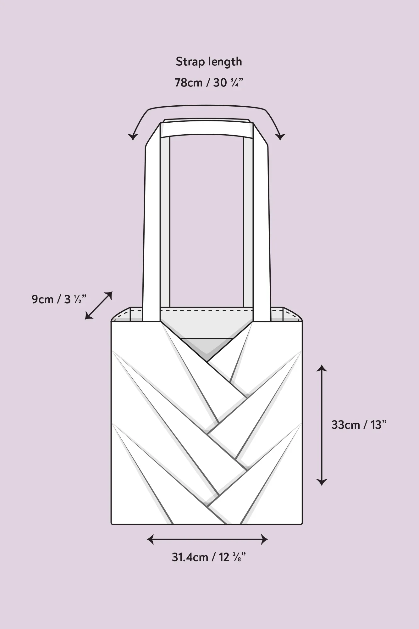 Forget-me-not Patterns Xenta Tote Bag - Image 6